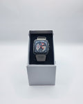 Curren Square Chronograph, Grey Silicone